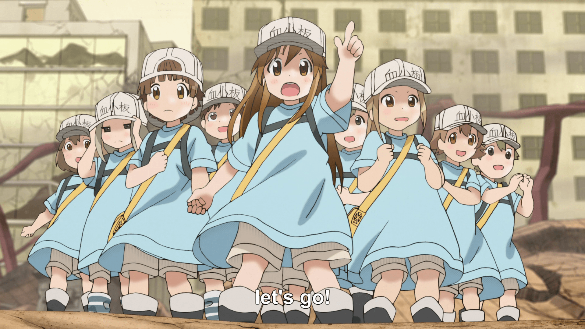 Cells at Work Anime Characters HD 4K Wallpaper #5.3007