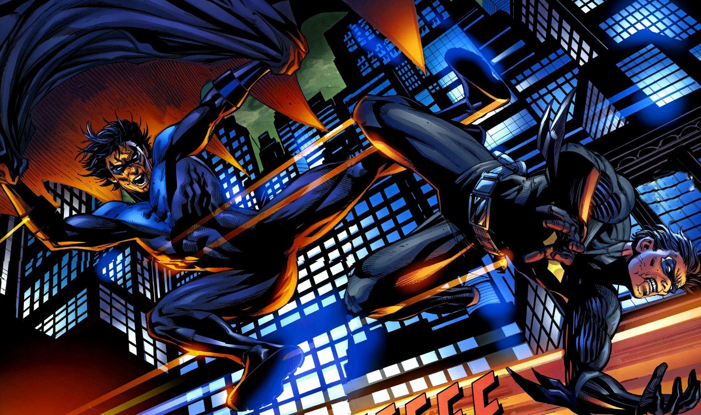 BatmanYTB Profiles Grayson, Nightwing