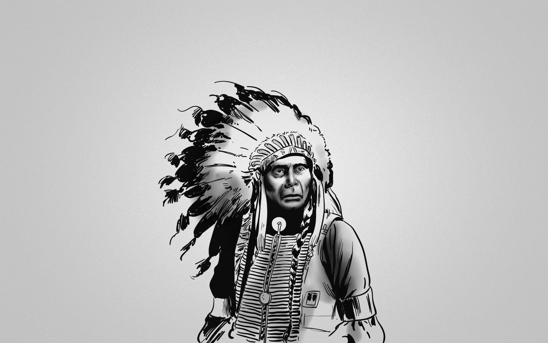 Red Indian Wallpaper