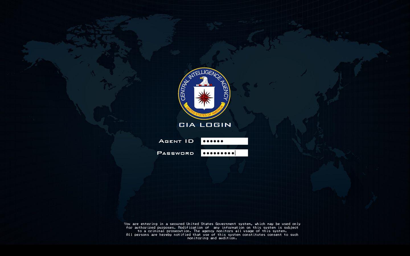 COOMSIAN: Install the FBI login Screen, A thrilling experience…