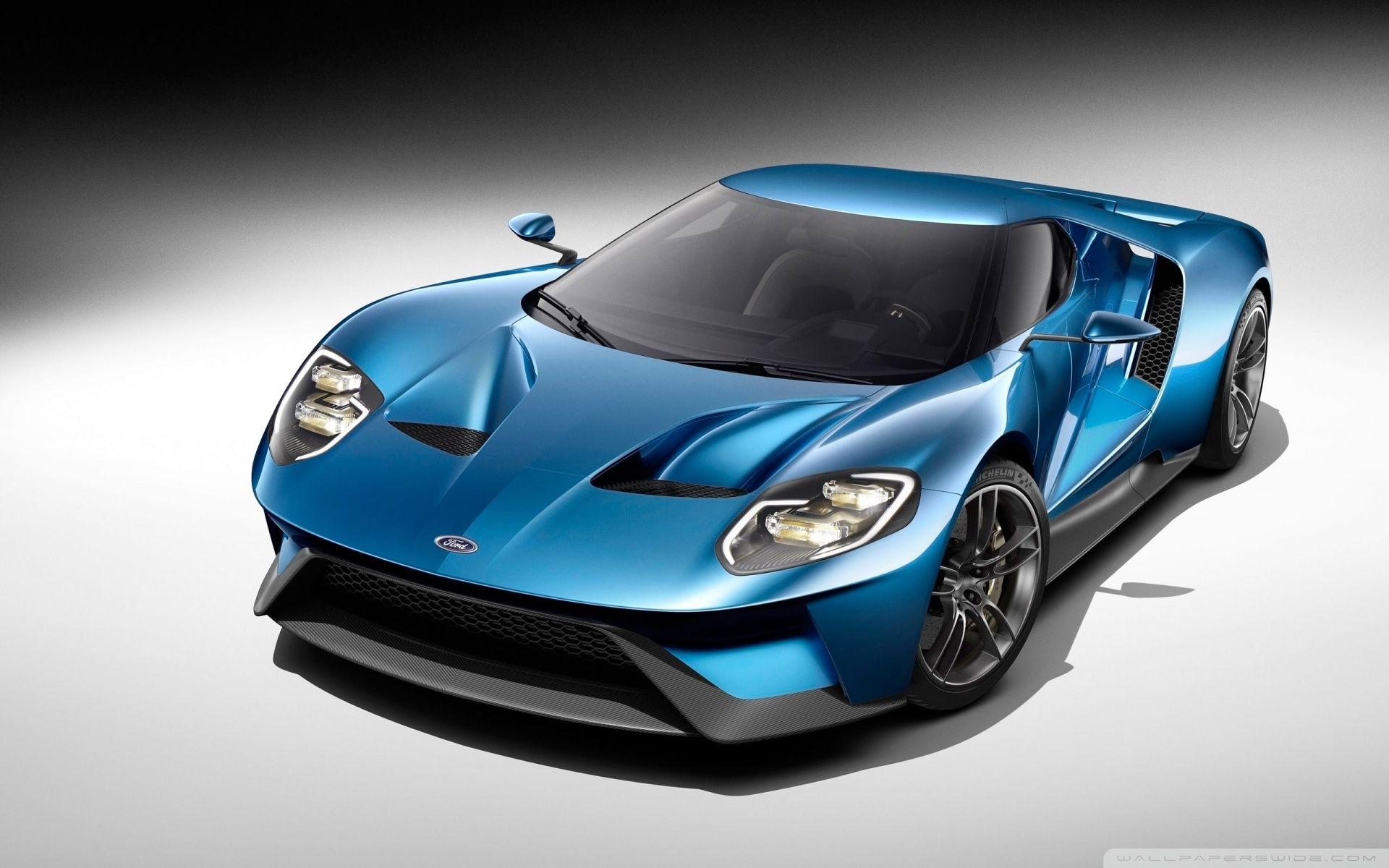 Ford GT Blue Car ❤ 4K HD Desktop Wallpaper for 4K Ultra HD TV