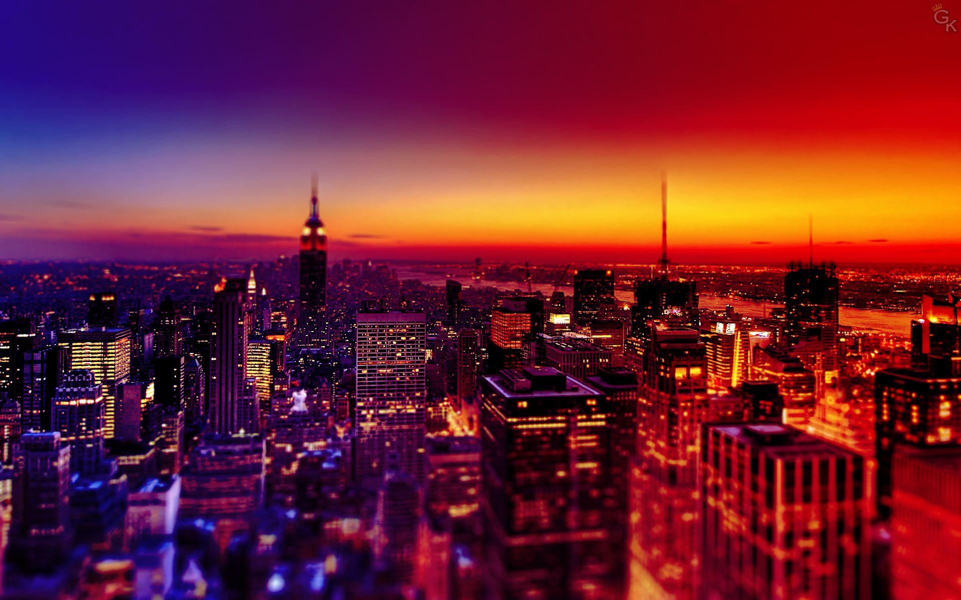 City Night Wallpaper Desktop