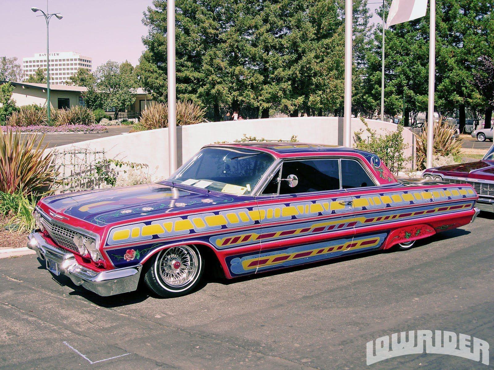Nostalgia on Wheels: Low Riders in the Late 70's radical paintjob