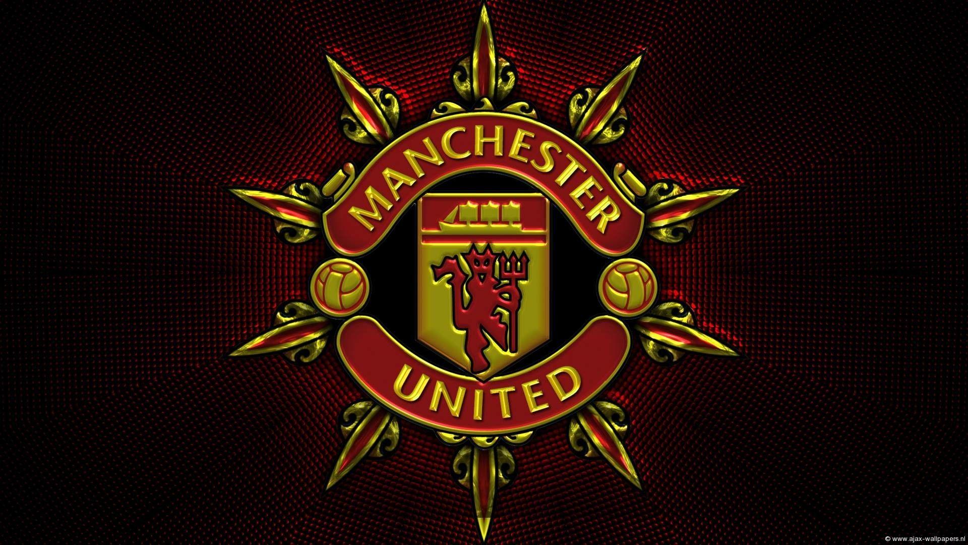 Manchester United Logo Wallpaper HD background picture