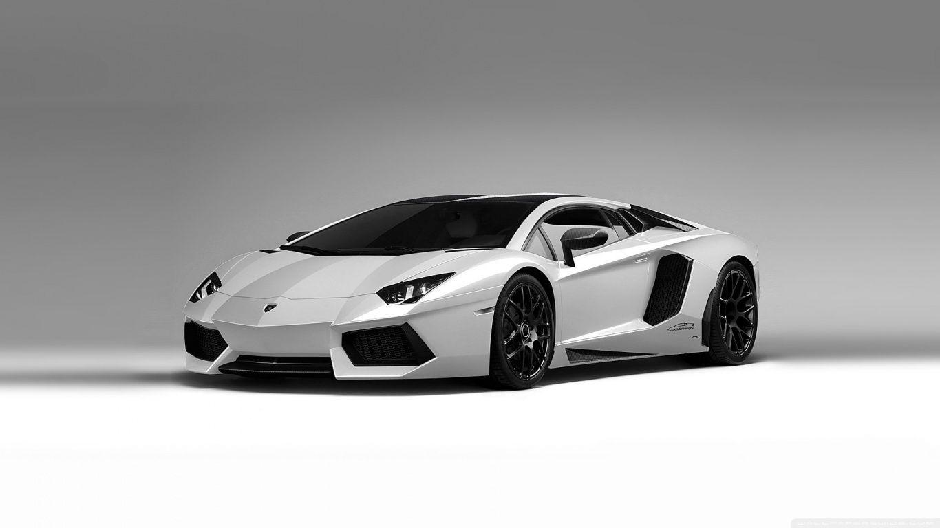 Lamborghini Aventador White ❤ 4K HD Desktop Wallpaper for 4K Ultra