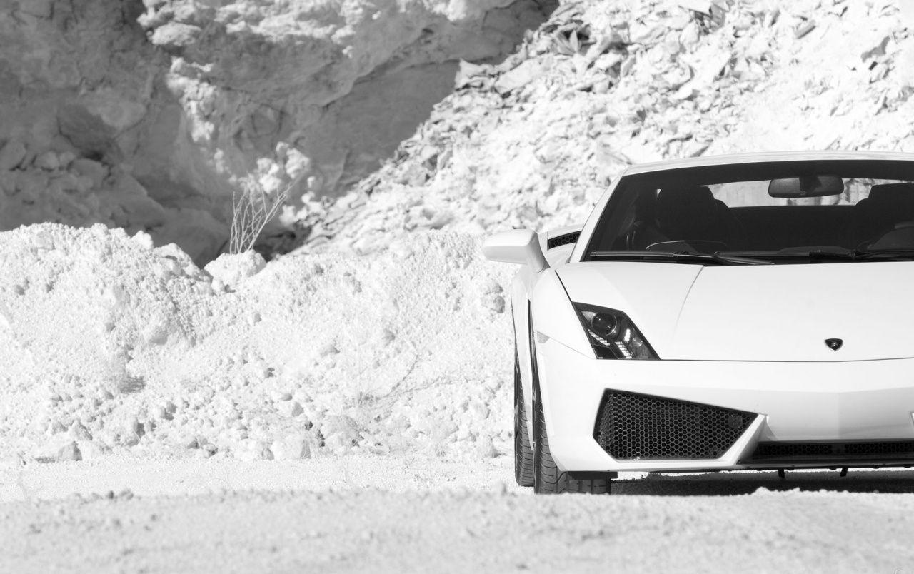White Lamborghini wallpaper. White Lamborghini