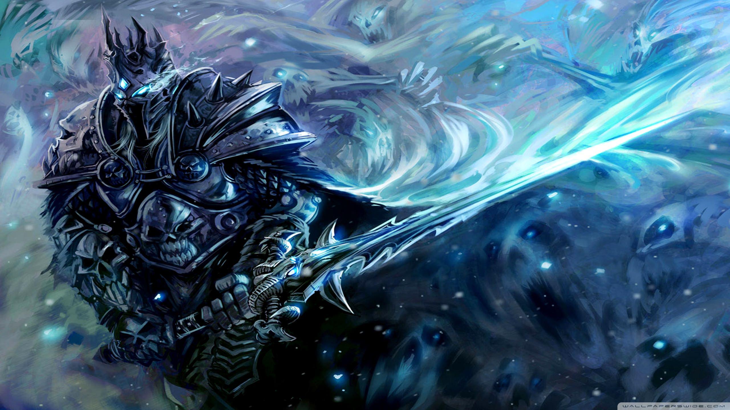 wow lich king wallpaper