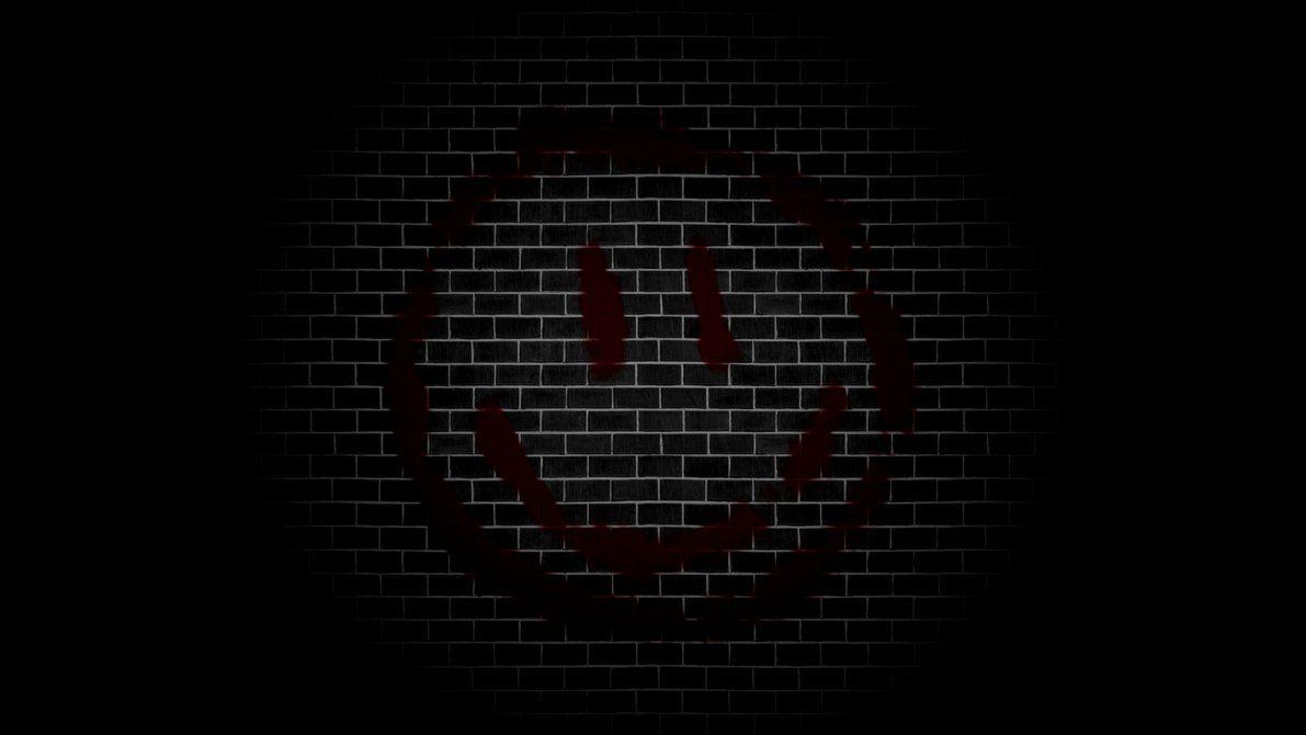 Evil Smiley Face Wallpaper