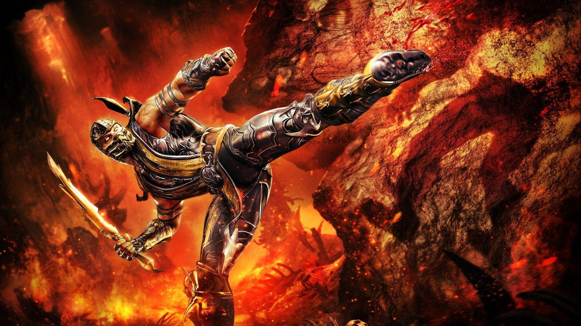 Download the Fiery Scorpion Wallpaper, Fiery Scorpion iPhone