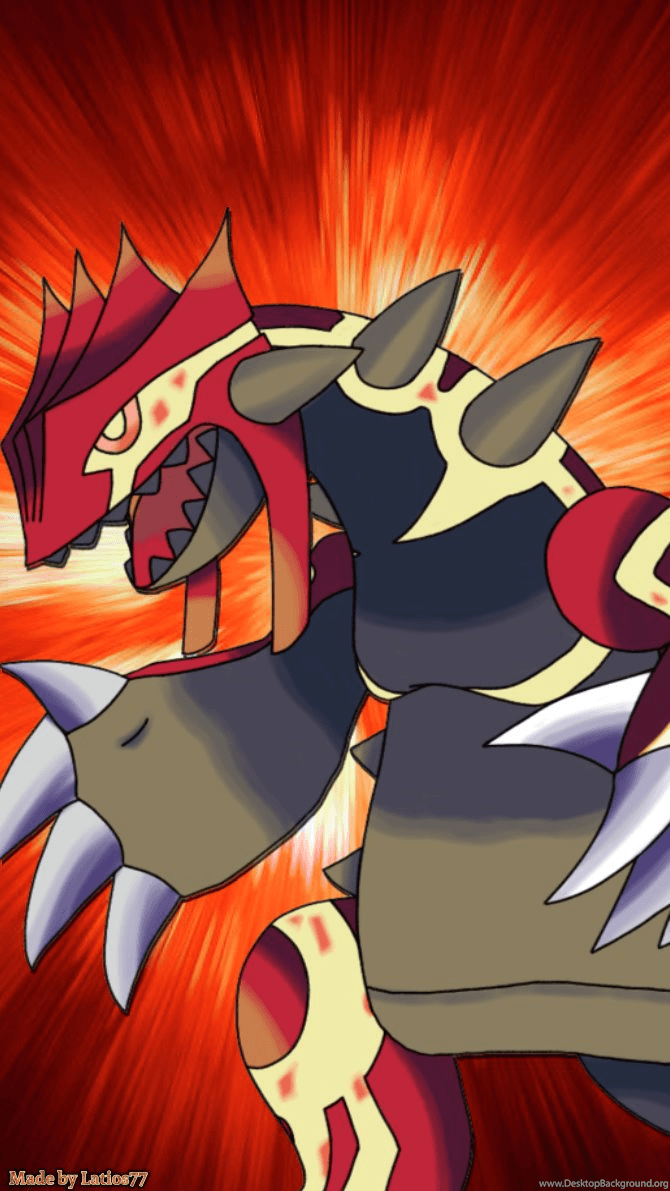 More Like Pokemon Primal Groudon iPhone Wallpaper