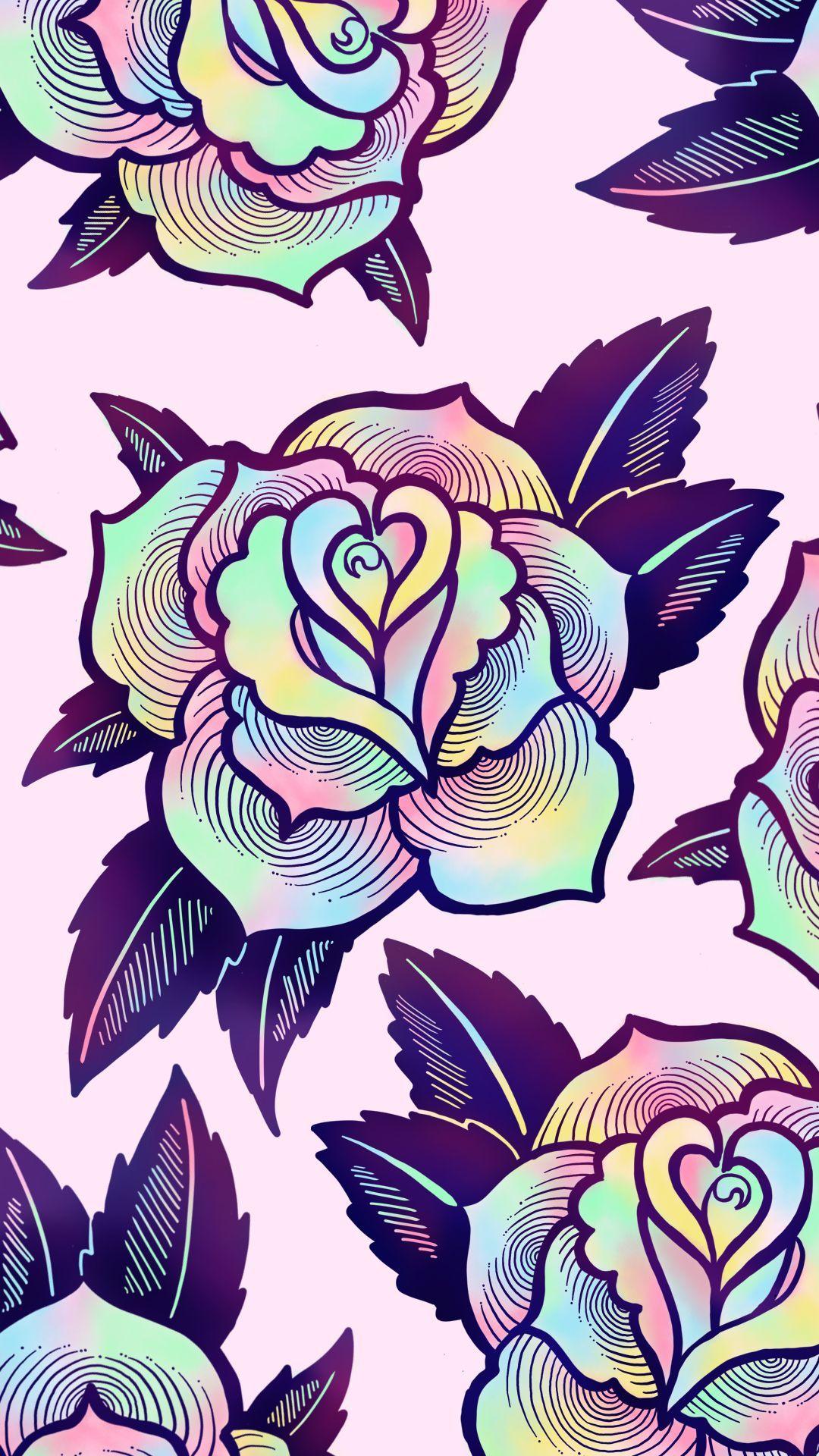 Free Digital Download Rose Wallpaper. Art