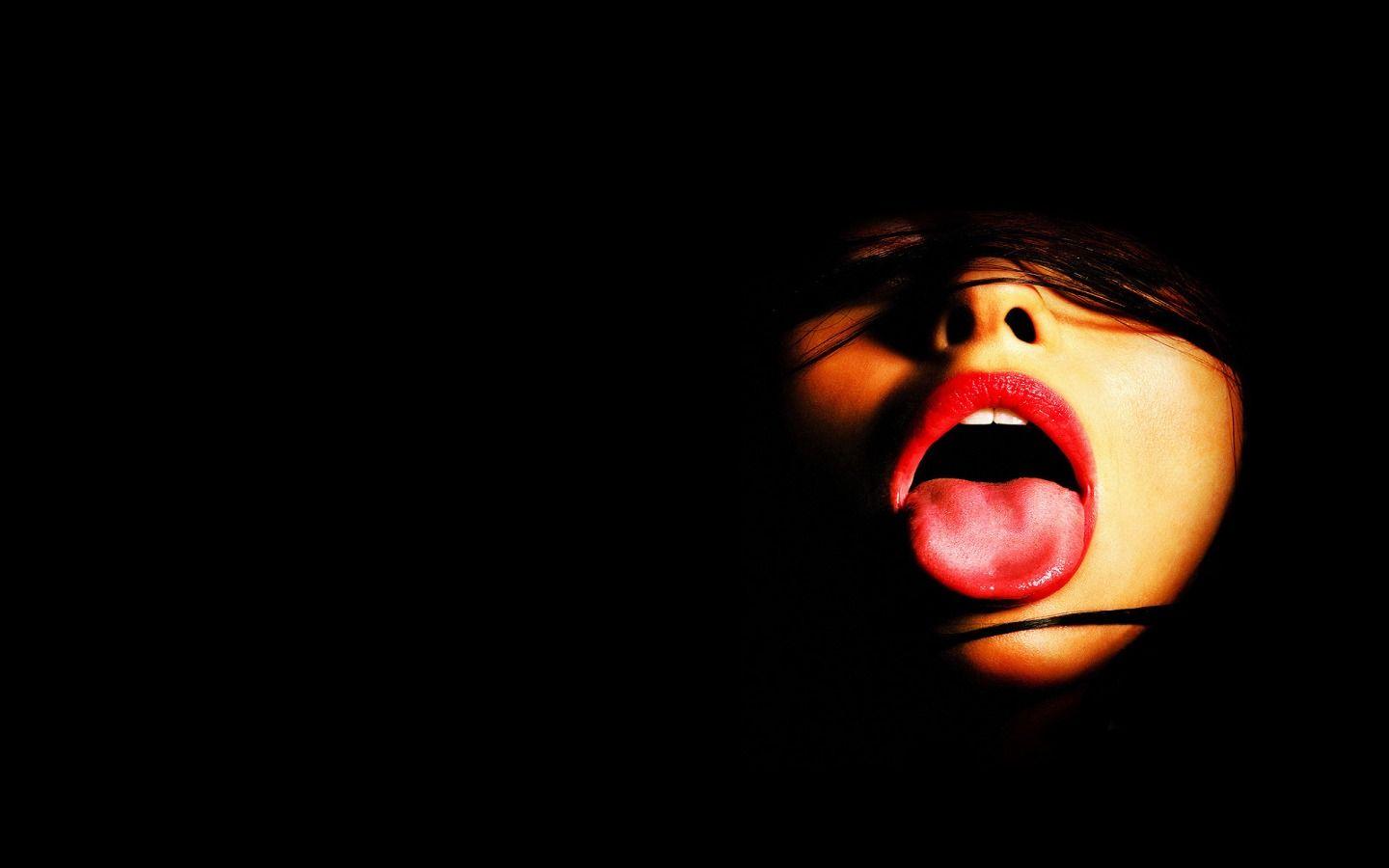 Women Tongue Wallpaper Miscellaneous Other Wallpaper in jpg format for free download