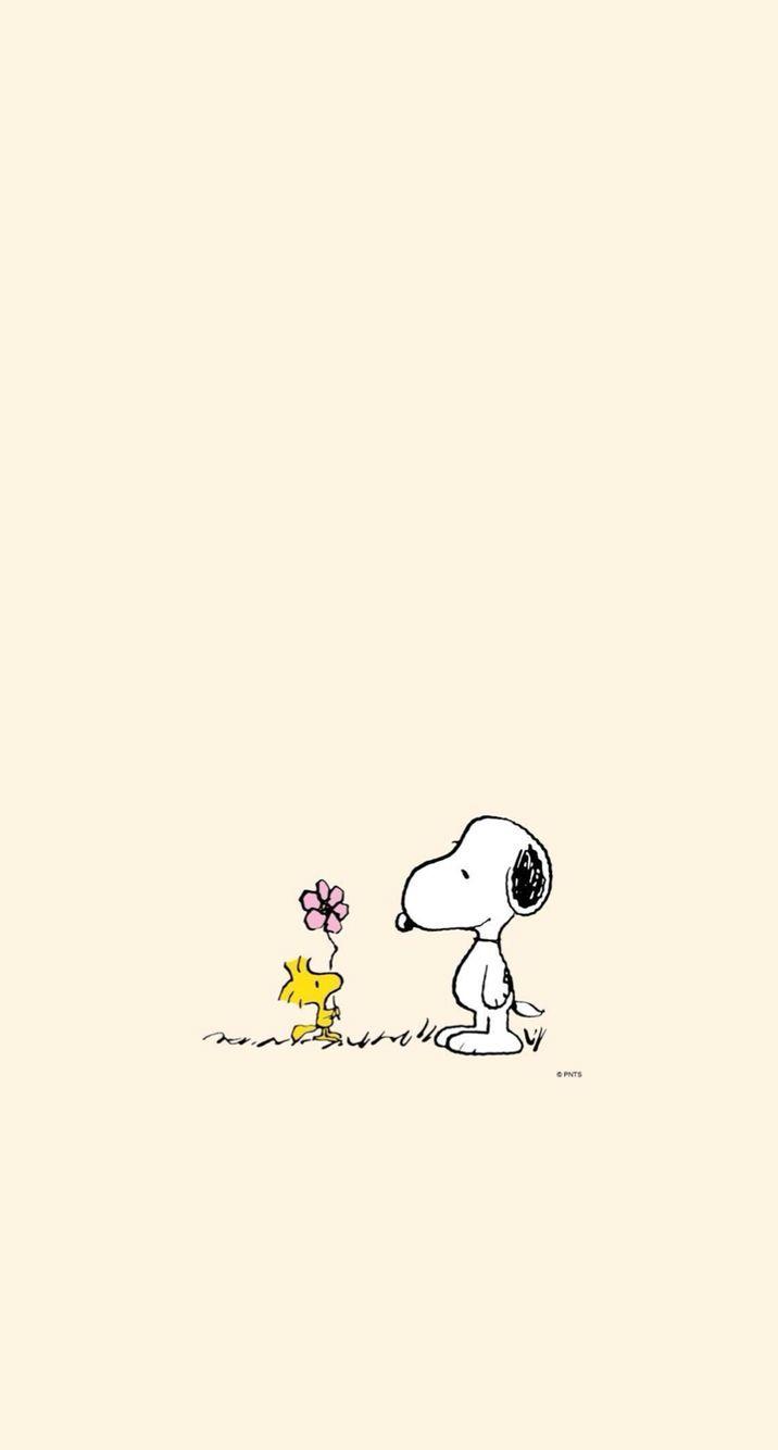 iPhone 6 wallaper. Snoopy and Woodstock. Snoopy