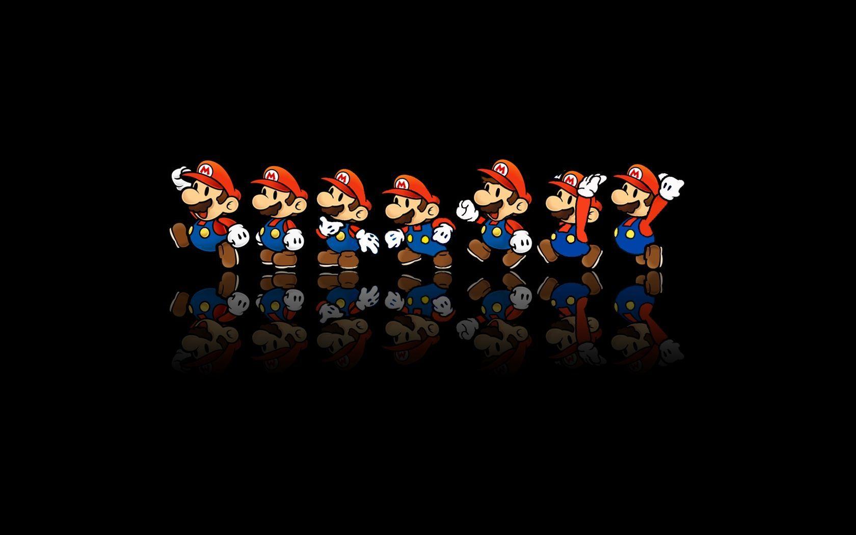 Super Mario Bros. HD Wallpaper 14 X 1050