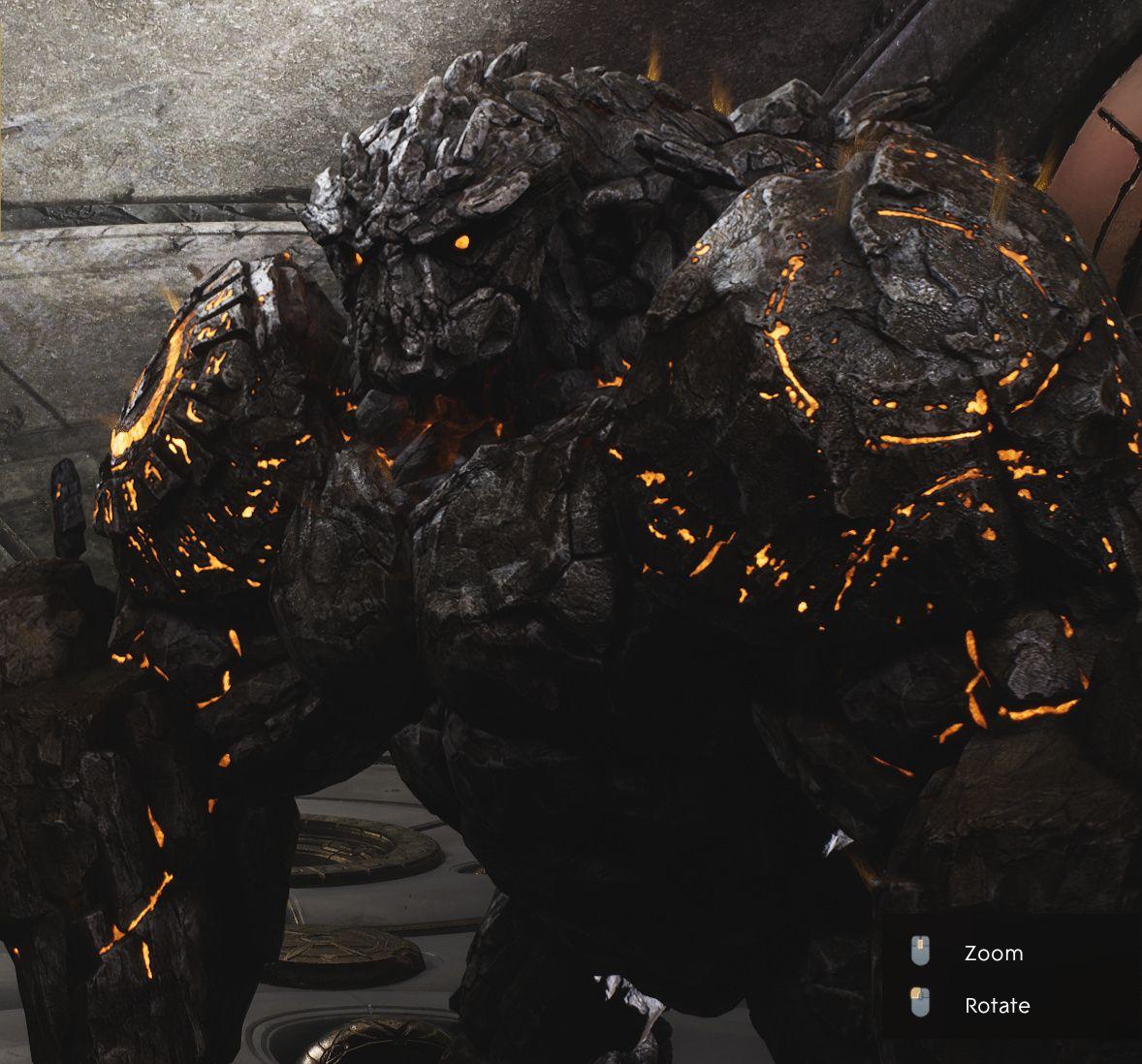 Any Creature Resembling Evolve's Behemoth? Topic Rock