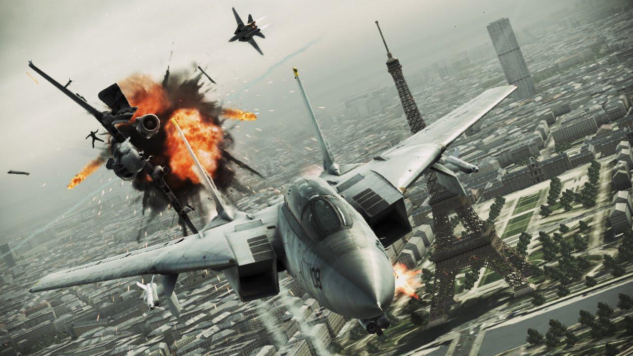 OUYA: Ace Combat Assault Horizon: tipsy flying