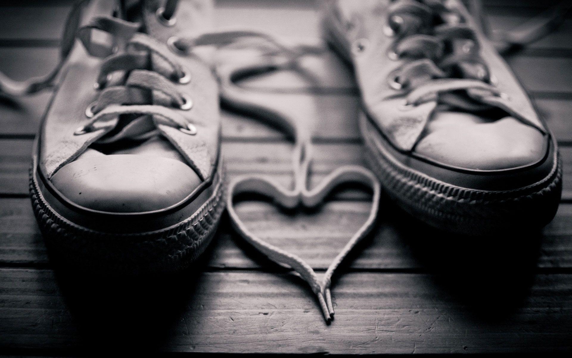White Converse Wallpaper