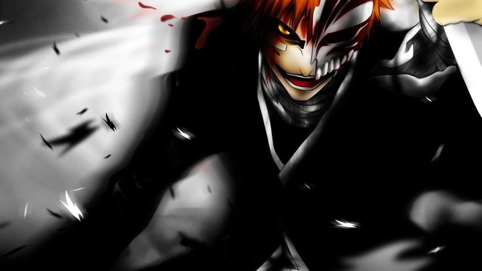 Download 1600x900 Kurosaki Ichigo, Hollow, Bleach Wallpaper