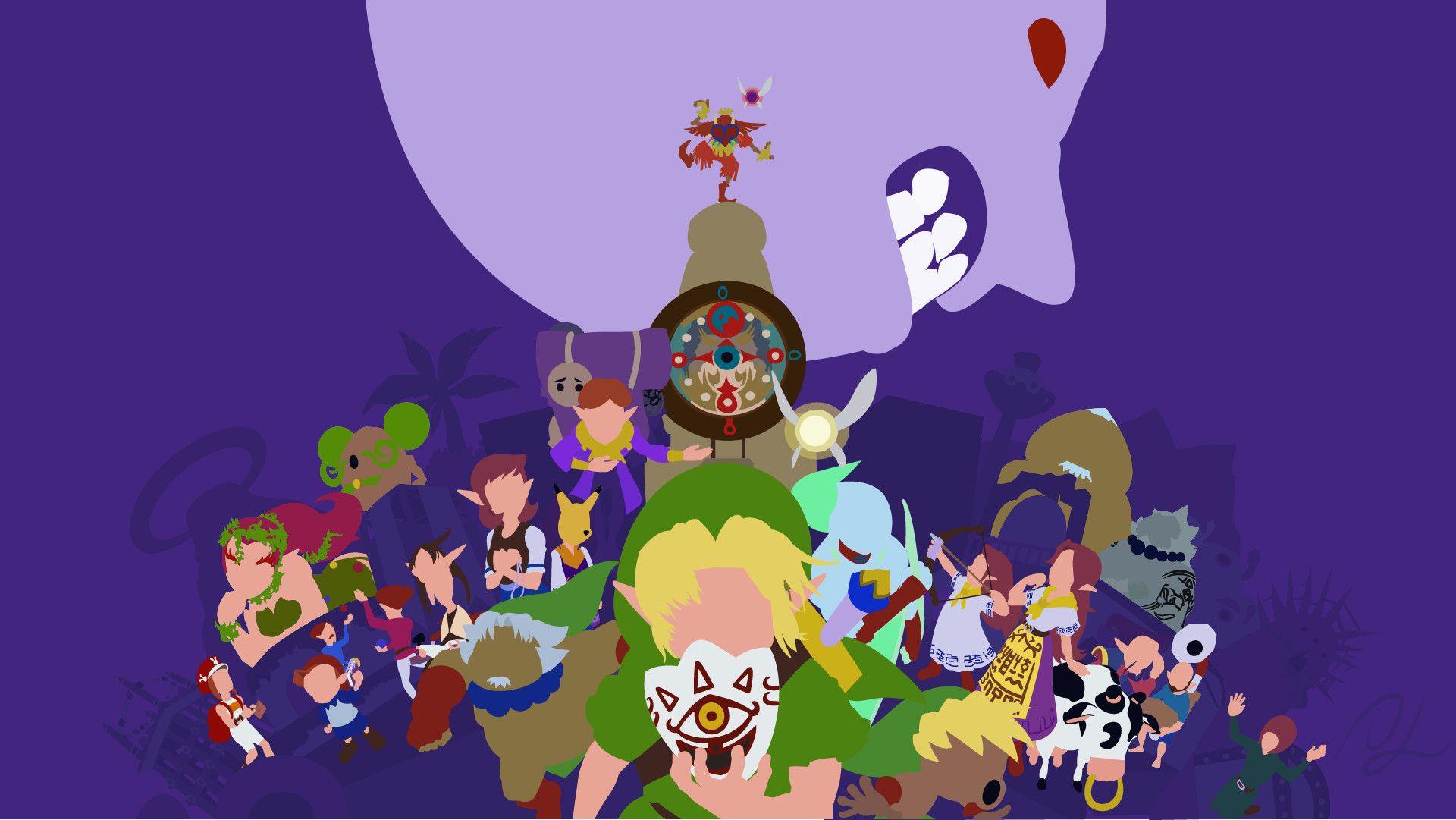 legend of zelda majoras mask wallpaper 1920x1080