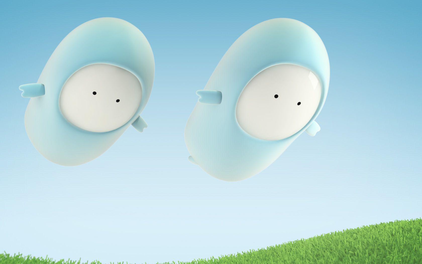 Cute 3D Art #Wallpaper