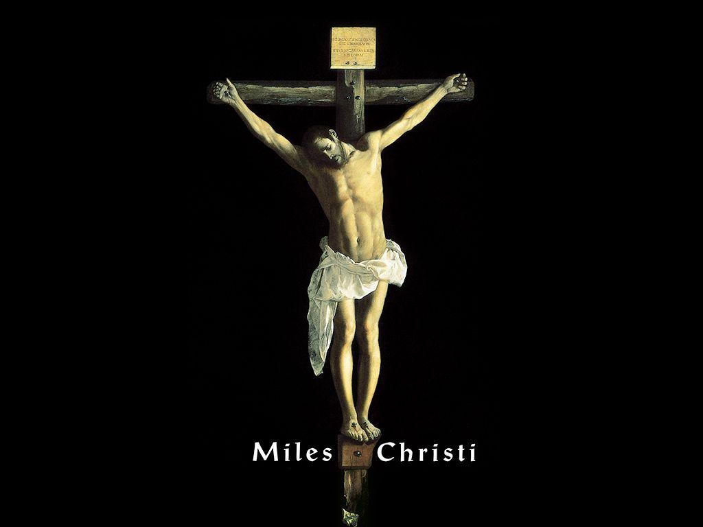 Catholic Wallpaper. Miles Christi Religious Order