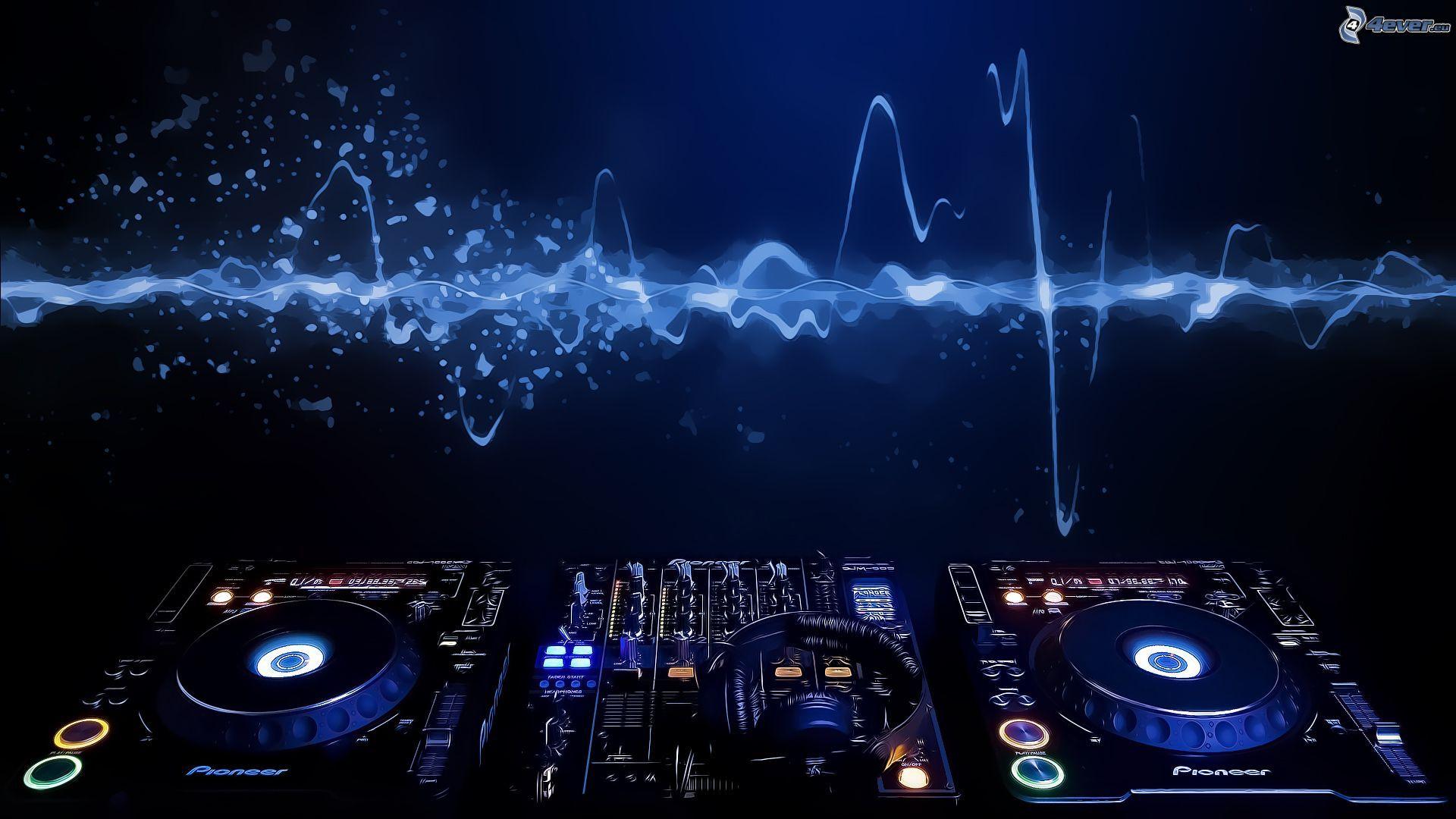 Space image turntables HD wallpaper and background photo