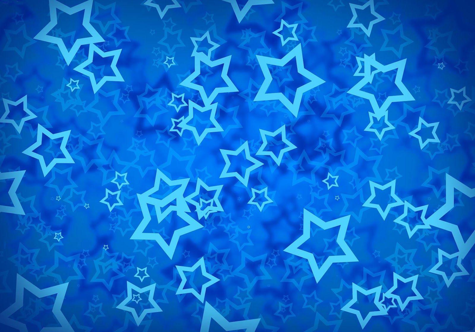 Blue Star Background