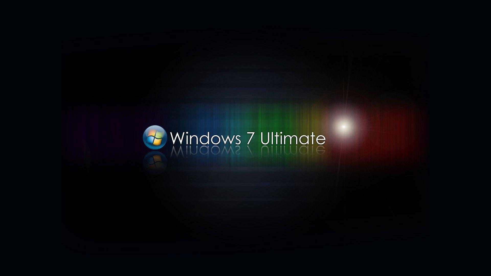 Download wallpaper 1920x1080 windows 7 ultimate, ultimate, red