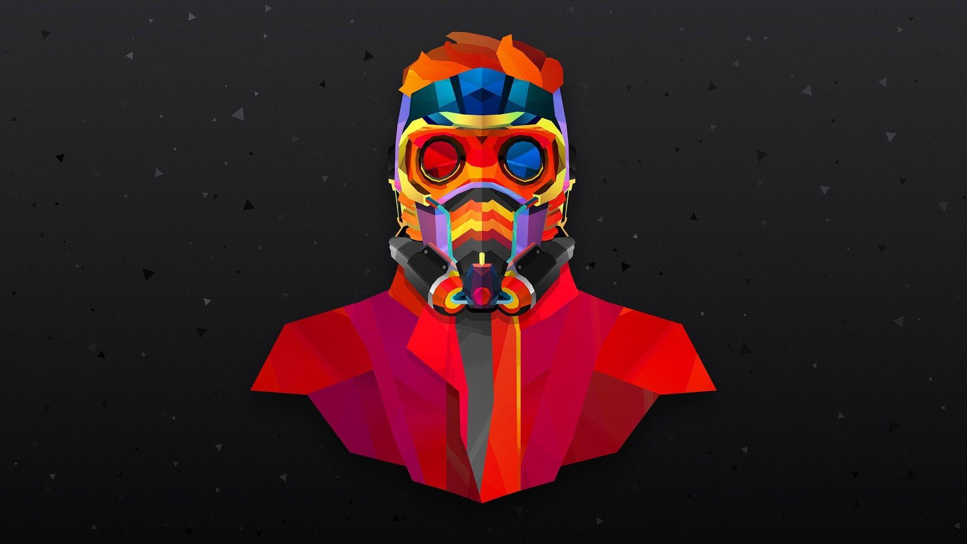 Star Lord Colorful Abstract Laptop Full HD 1080P HD 4k