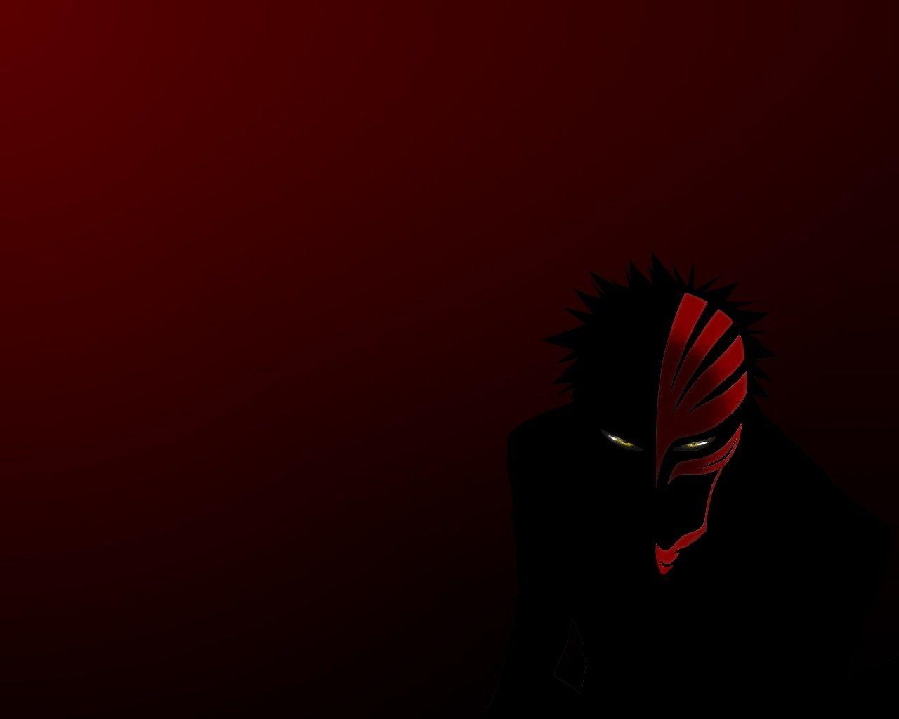 Bleach, Kurosaki Ichigo, hollow ichigo, red background wallpaper