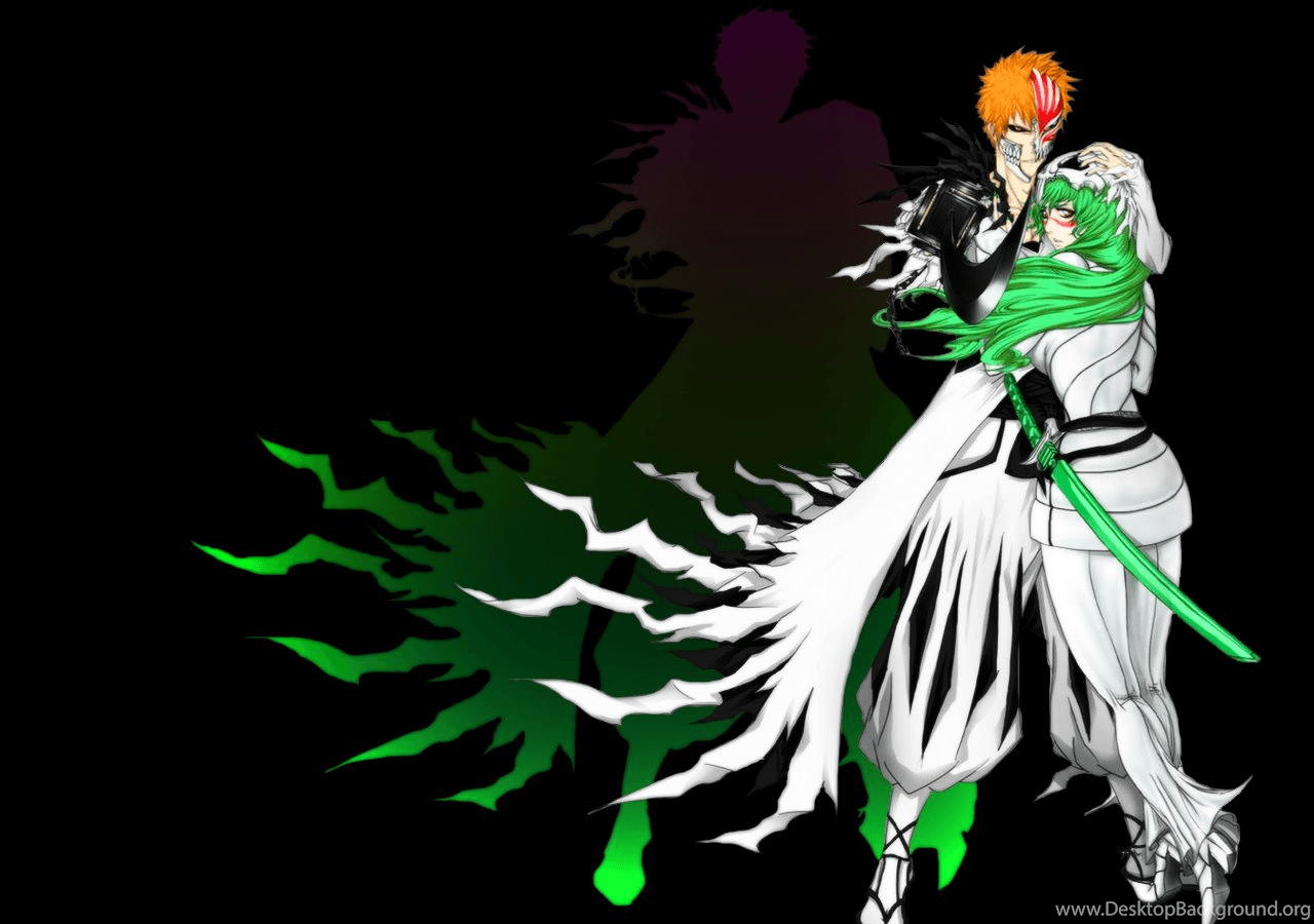 Bleach Grey Background Hollow Ichigo Kurosaki Ichigo Yellow Eyes