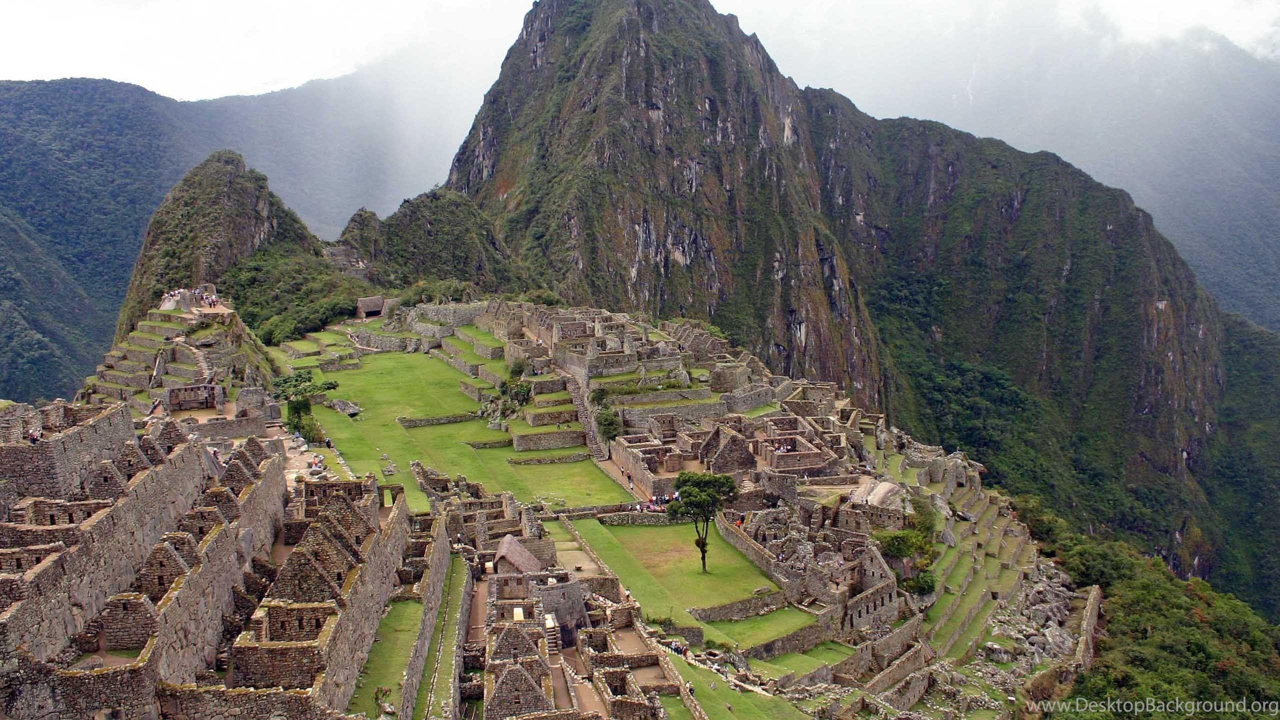 Machu Picchu Widescreen Wallpaper Desktop Background