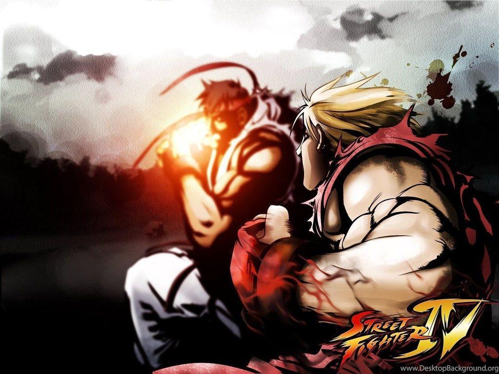 Street Fighter 4 Game Wallpaper Desktop Background