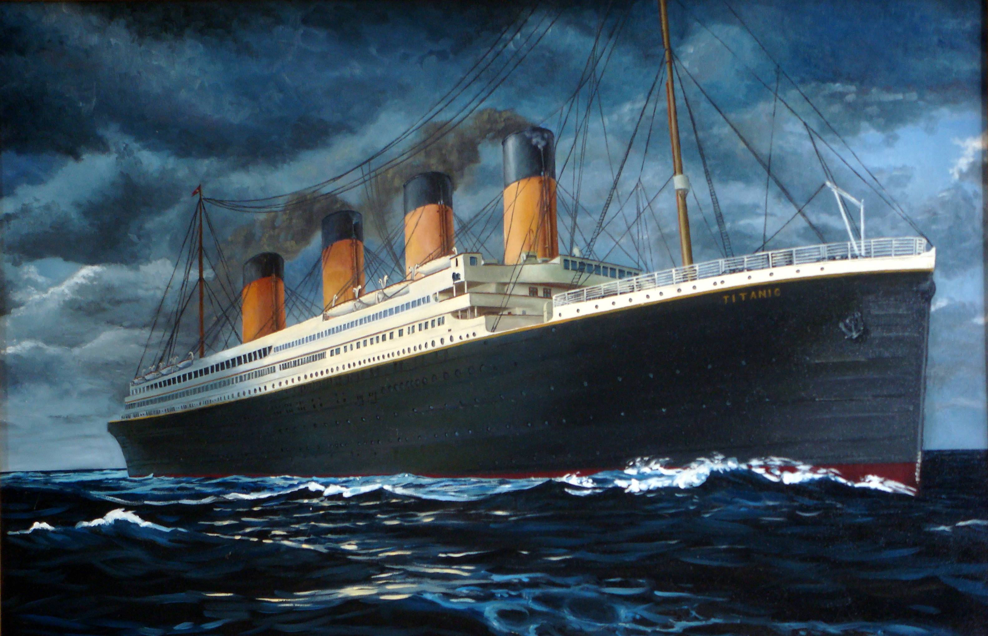 Historic Titanic Ship HD Wallpaper