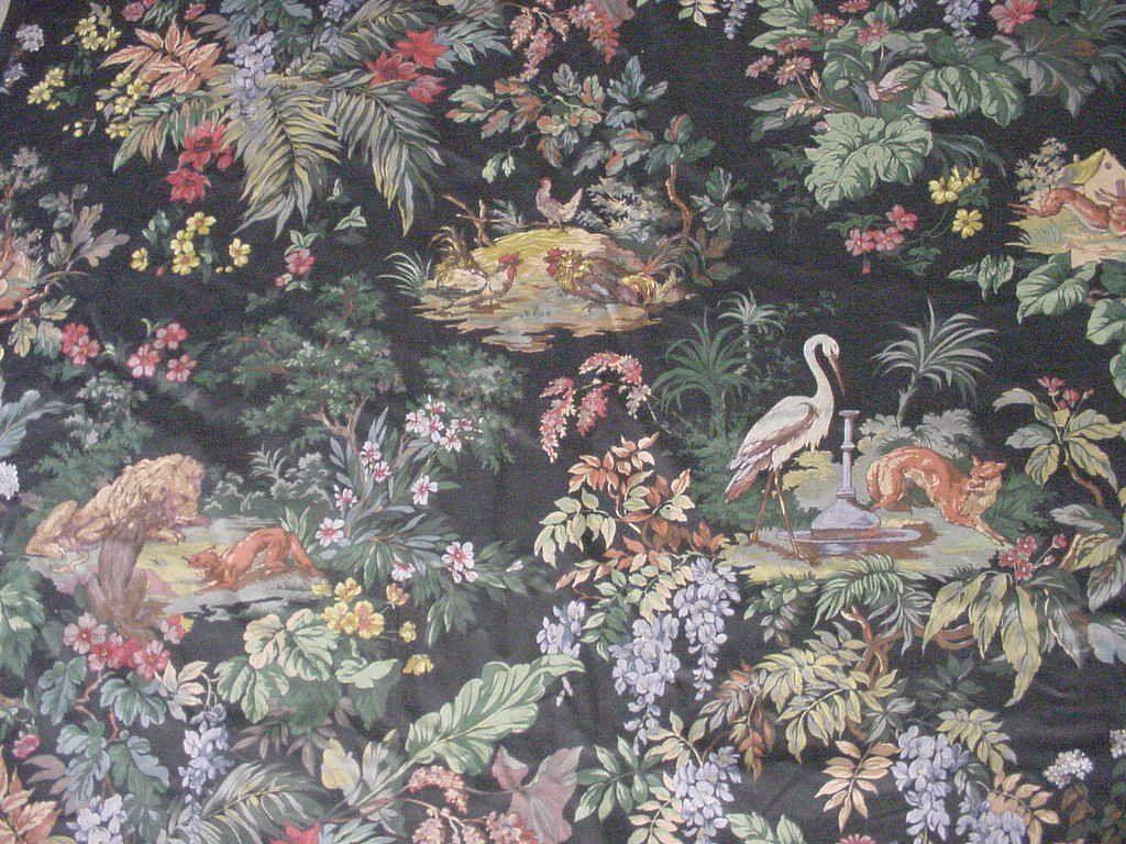 Two Italian Tortoise and the Hare fable tapestries