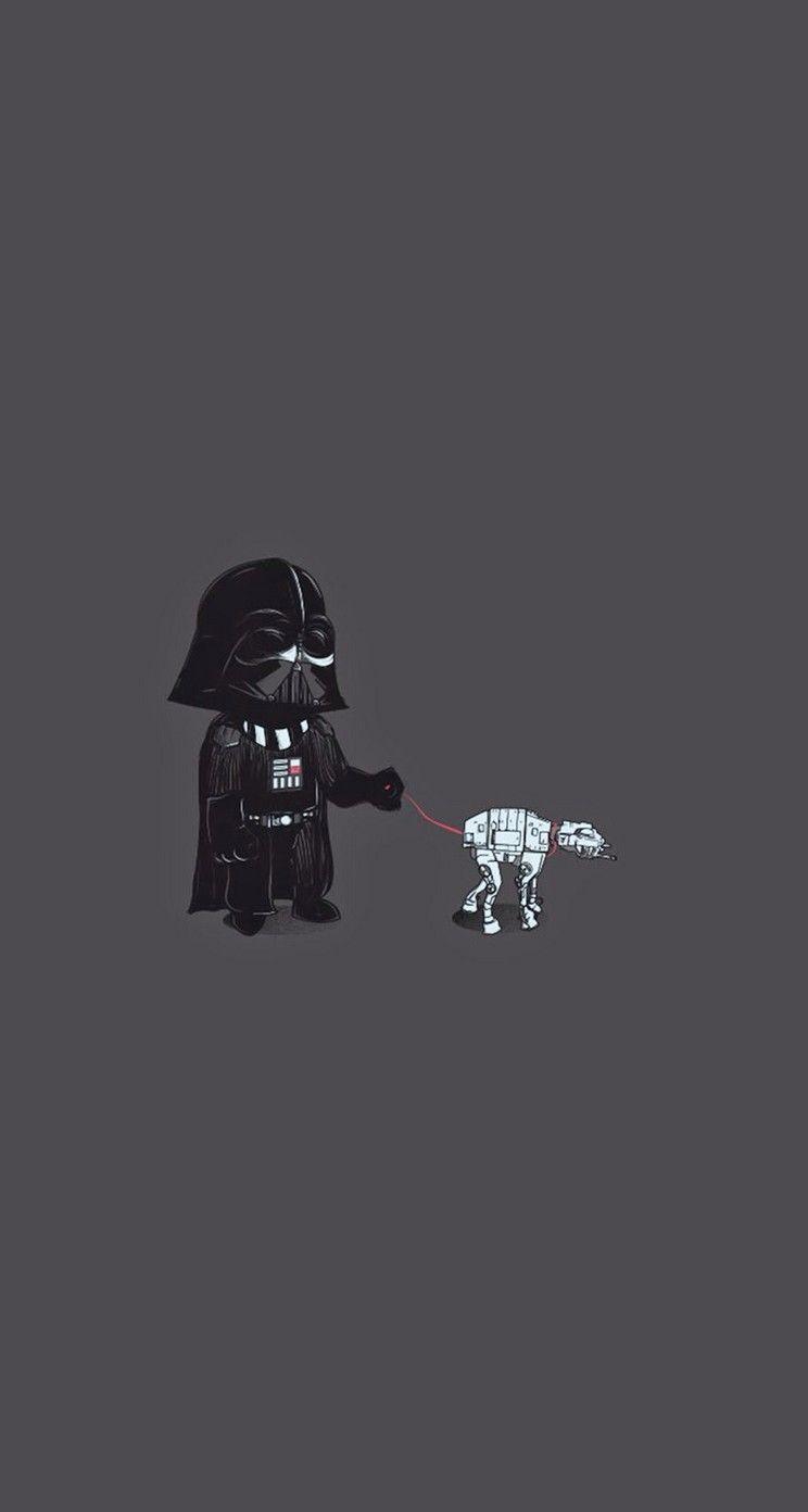 Darth Vader Pet - #funny #starwars iPhone wallpaper