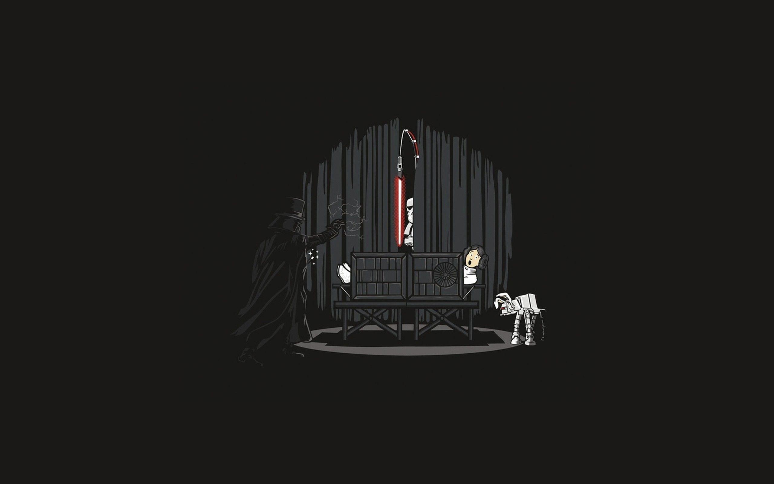 Wallpaper Of Darth Vader Funny Star Wars Artwork Full HD Pics
