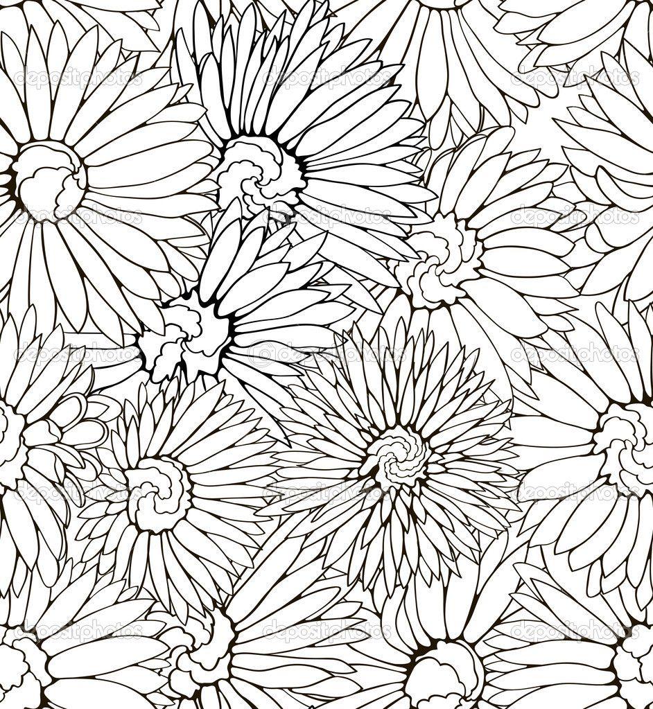 tumblr drawings patterns flowers