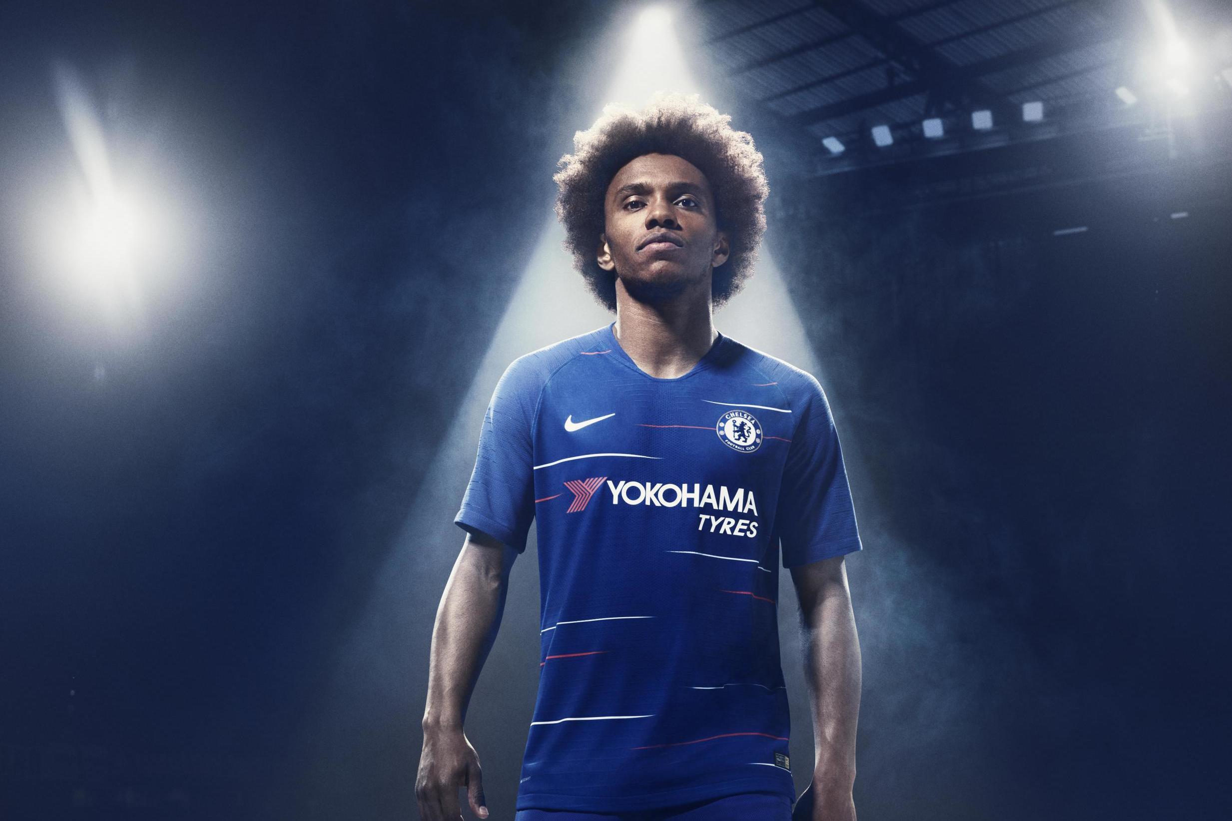 New Chelsea Kit: Eden Hazard, Willian And Fran Kirby Unveil 2018 19