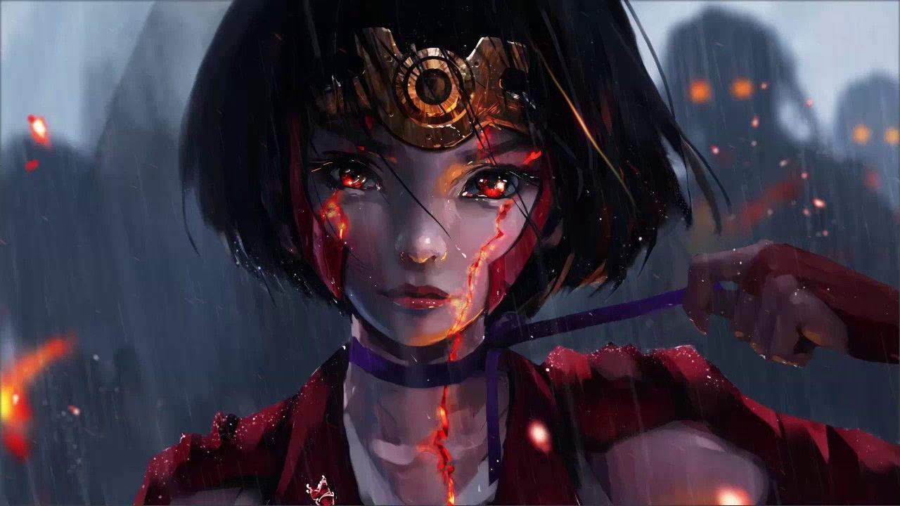 Animated Wallpaper Warrior Girl
