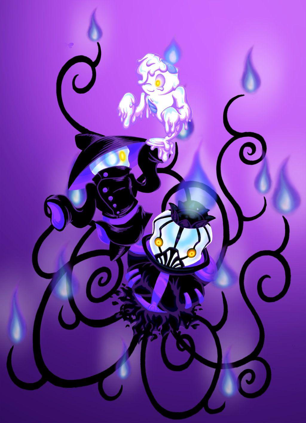 POKEMON Gijinka: Litwick, Lampent And Chandelure By Melle D