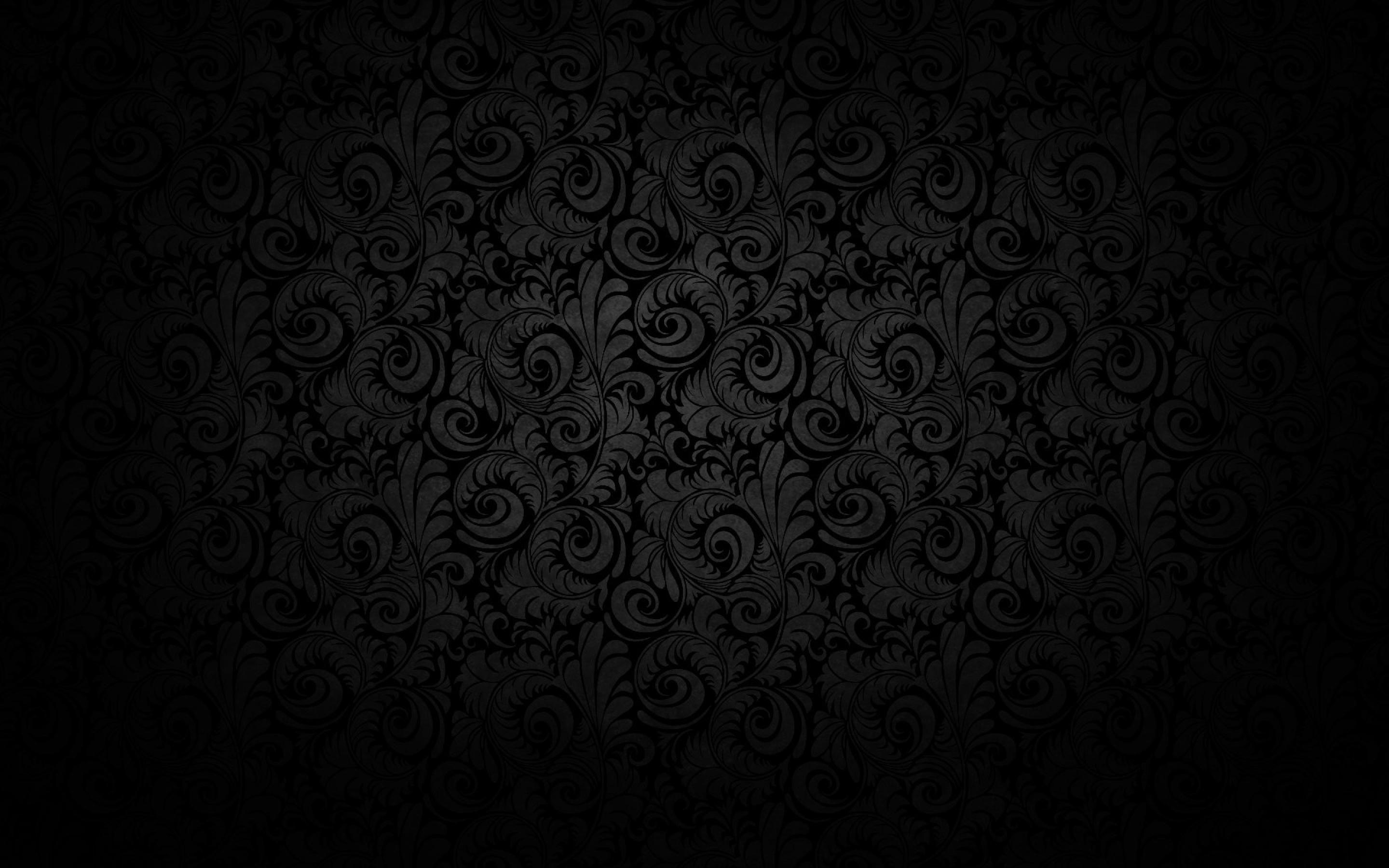 black vintage wallpaper background