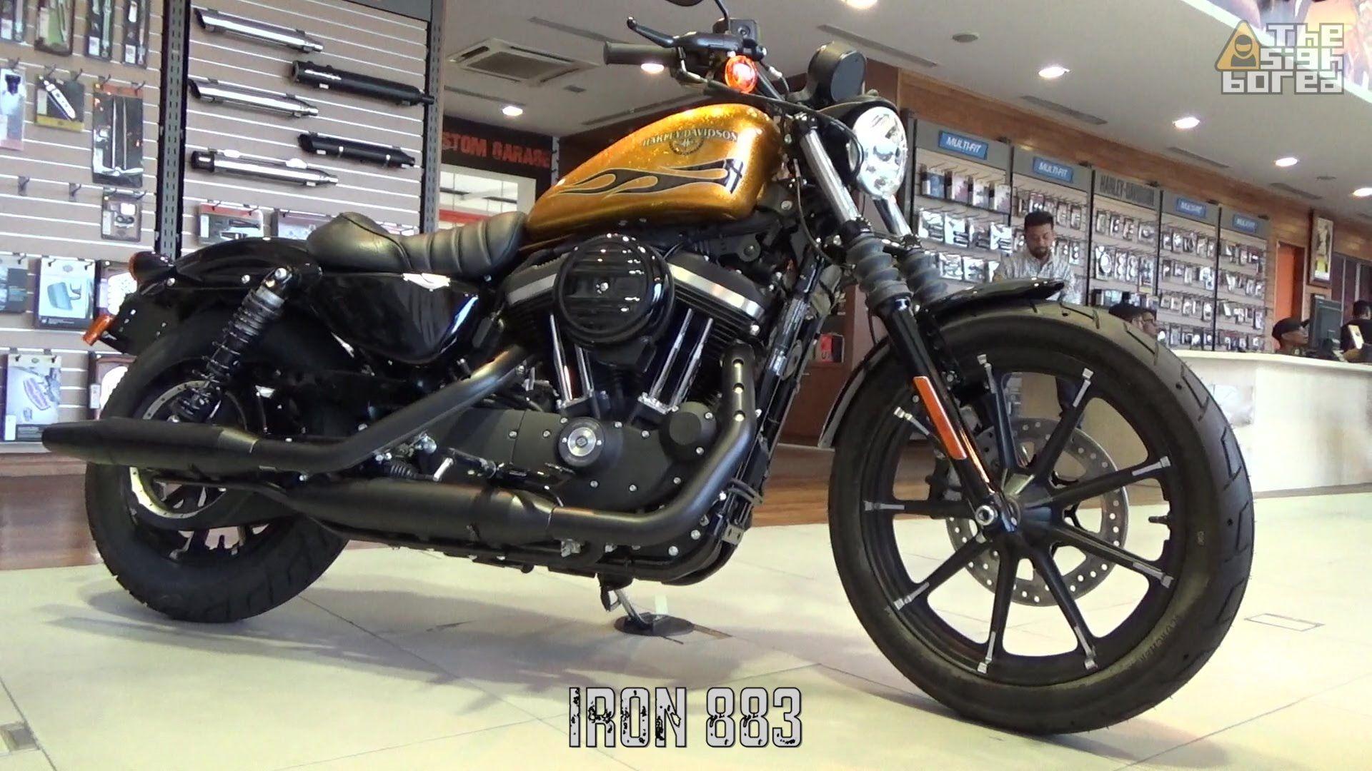 Harley Davidson Iron 883 & Forty Eight Stock Exhaust