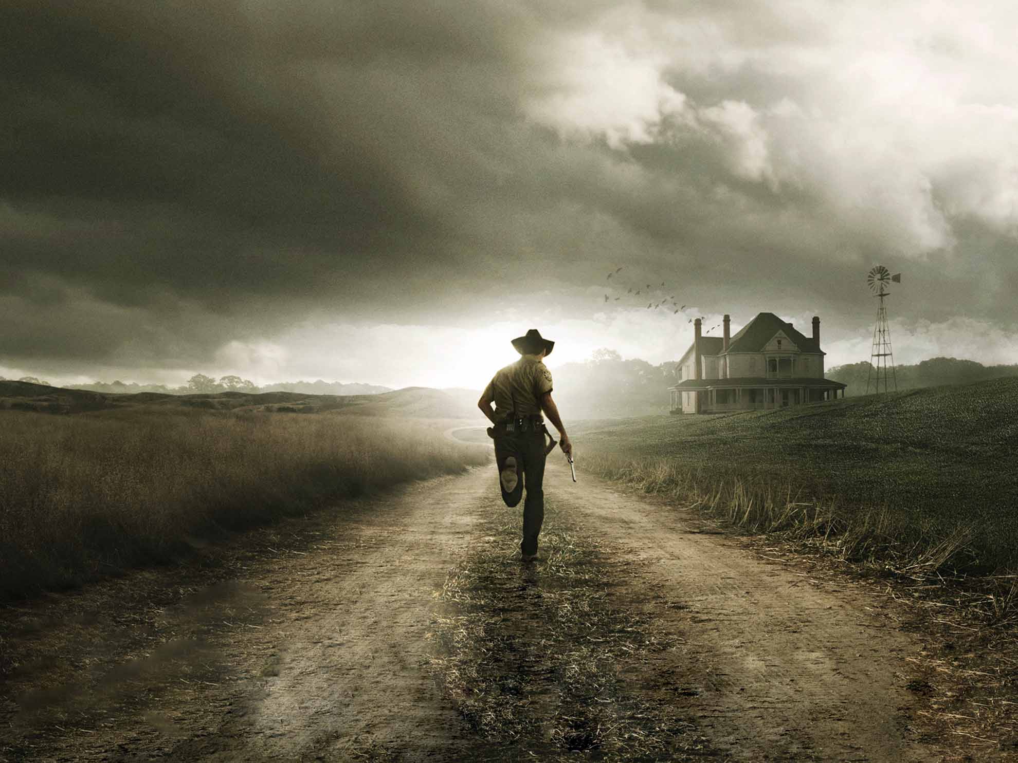The walking dead wallpaper