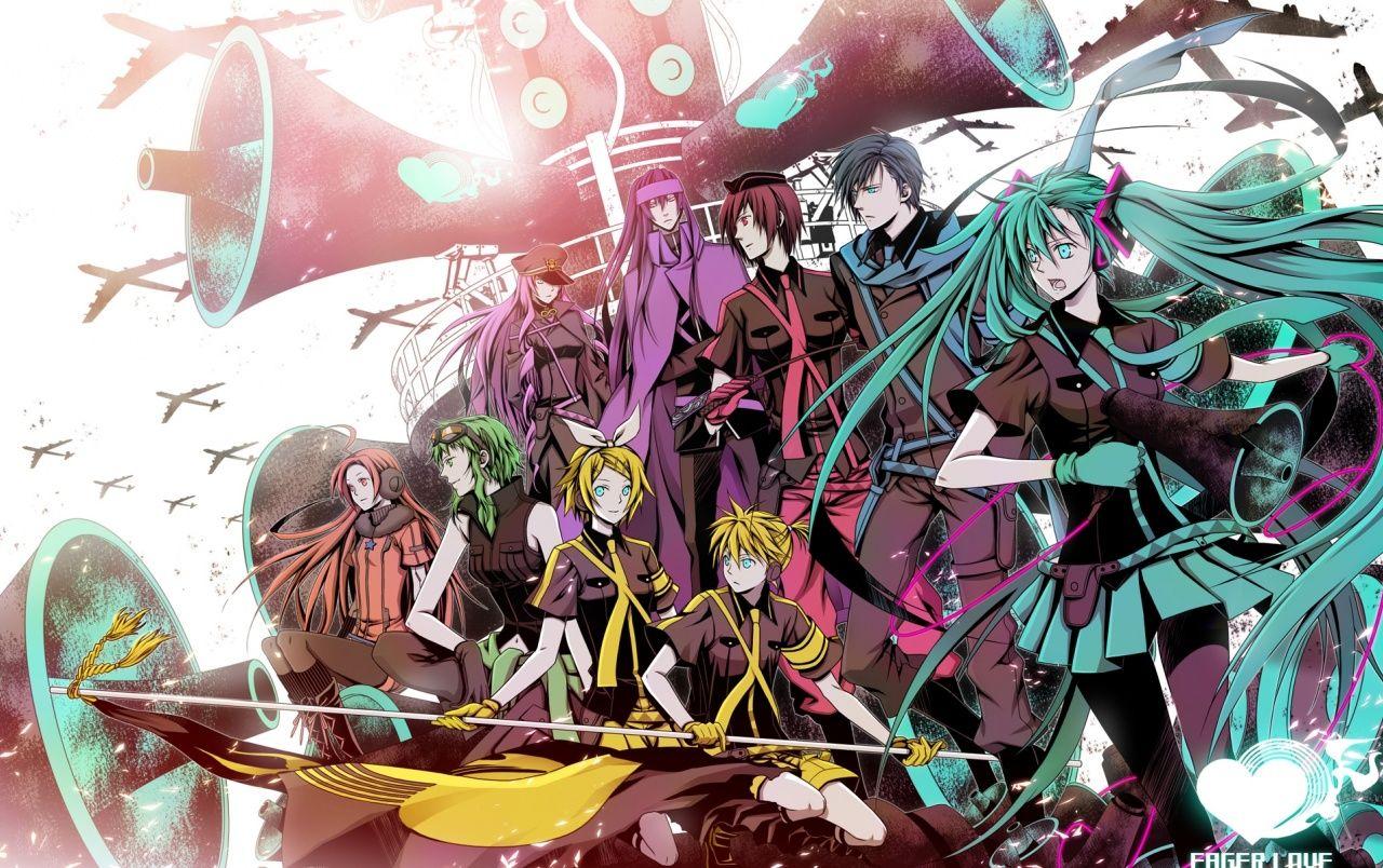 Vocaloid Characters wallpaper. Vocaloid Characters