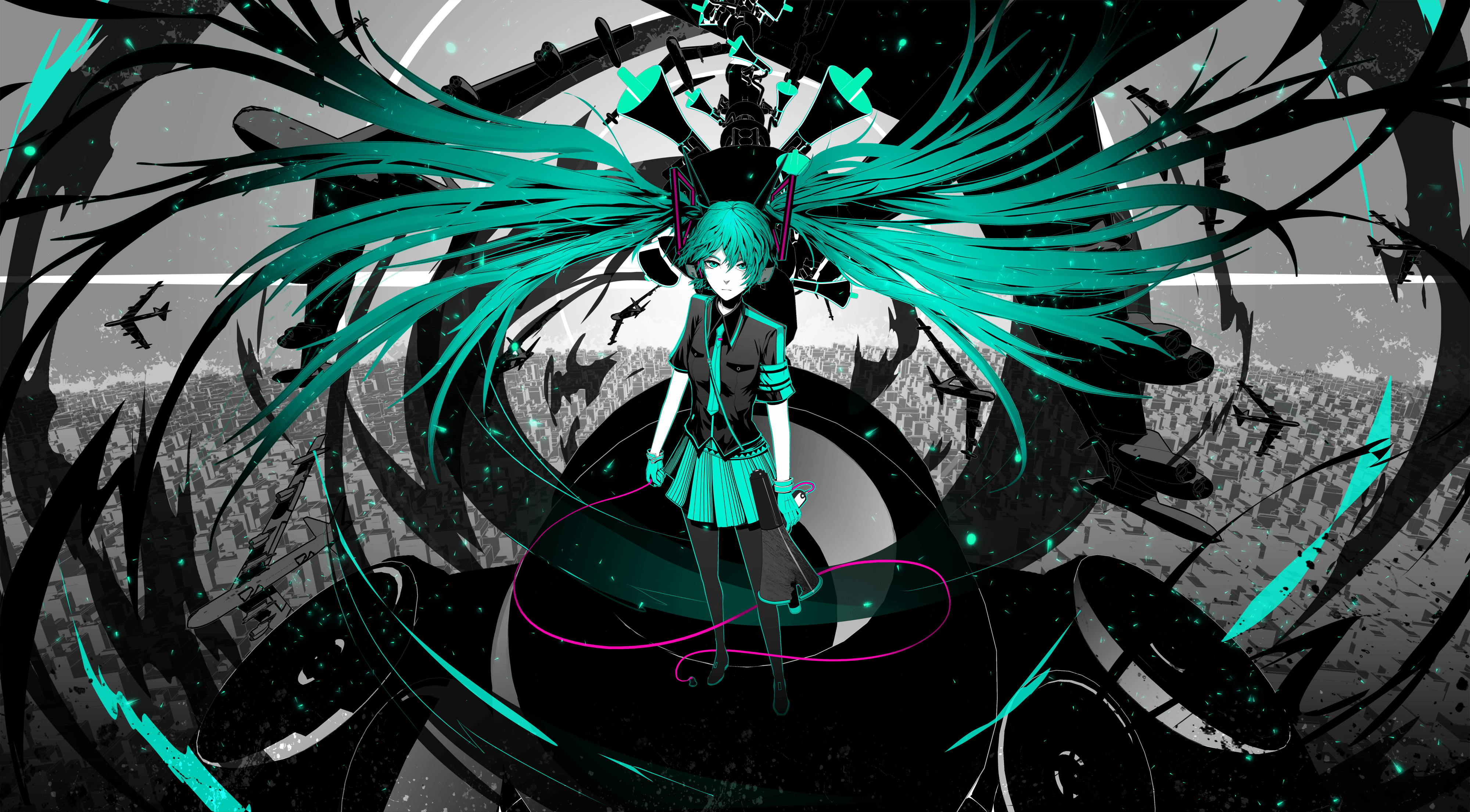 Featured image of post Hatsune Miku Wallpaper Phone 4K Best hatsune miku wallpaper desktop background for any computer laptop tablet and phone