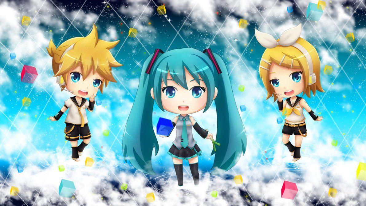 Rin Miku Len Wallpaper HD