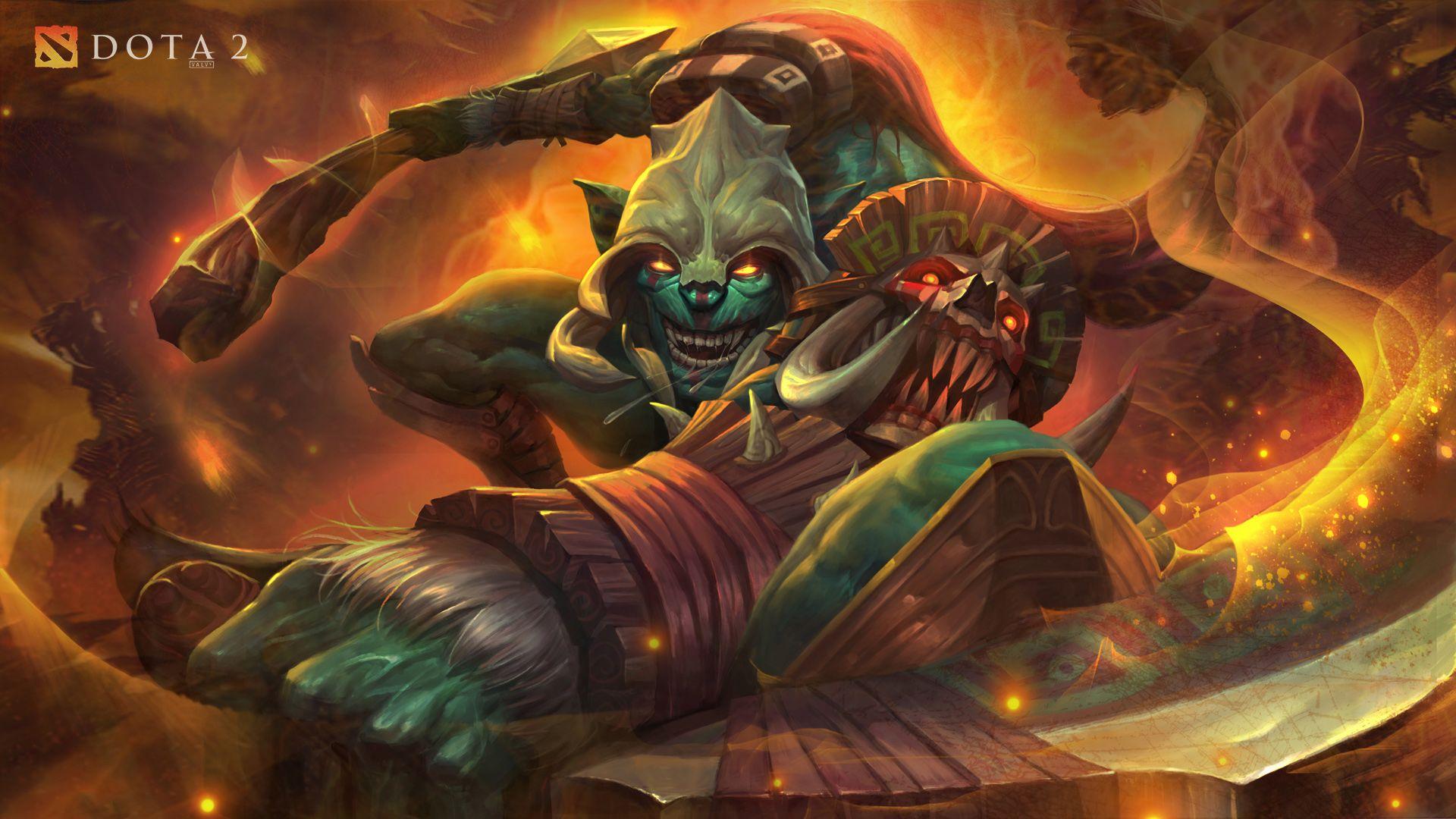 Picture DOTA 2 Huskar Monsters Warriors Fantasy Games 1920x1080