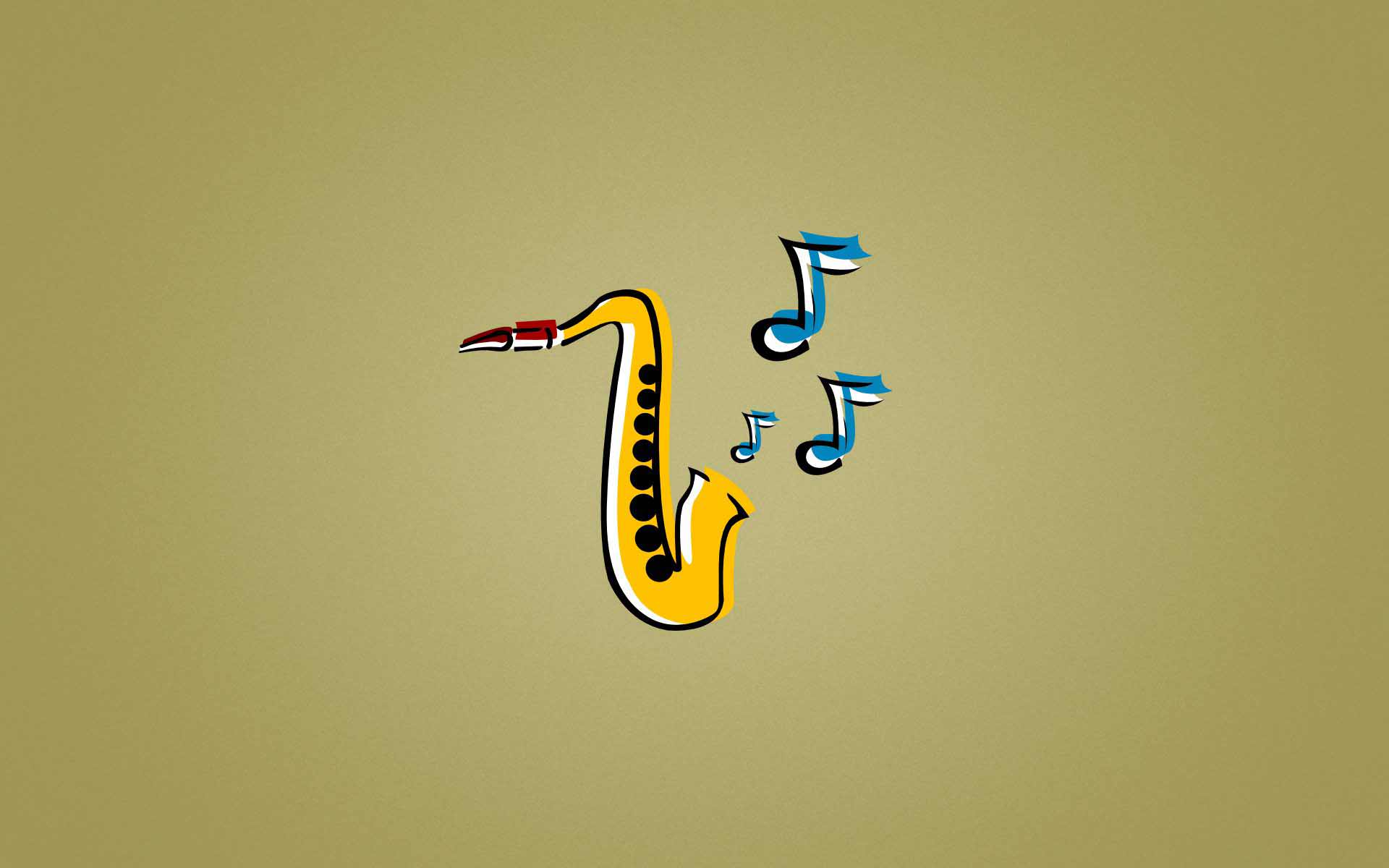 Music Saxophone Sax Jazz Art Decorative Wallpaper 1920x1200