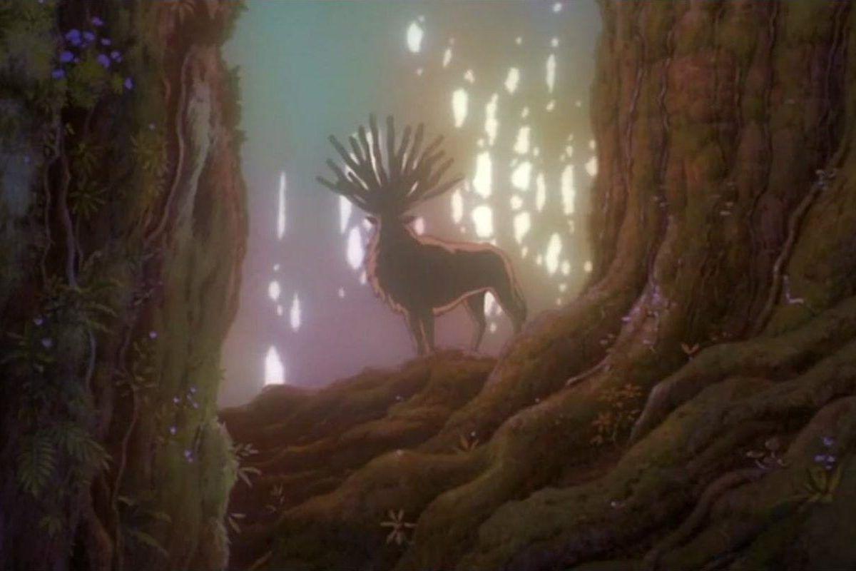 princess mononoke forest spirit head